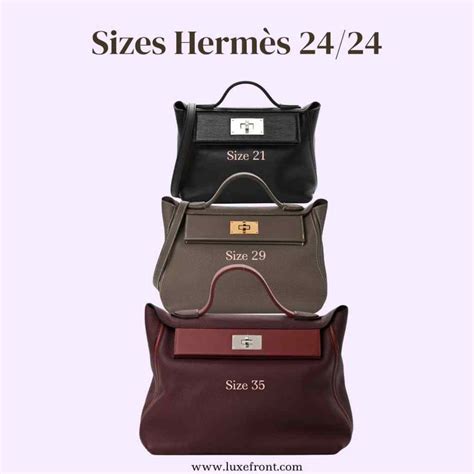 24/24 bag hermes|Hermes 24 24 sizes.